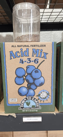Down To Earth Acid Mix 5lb