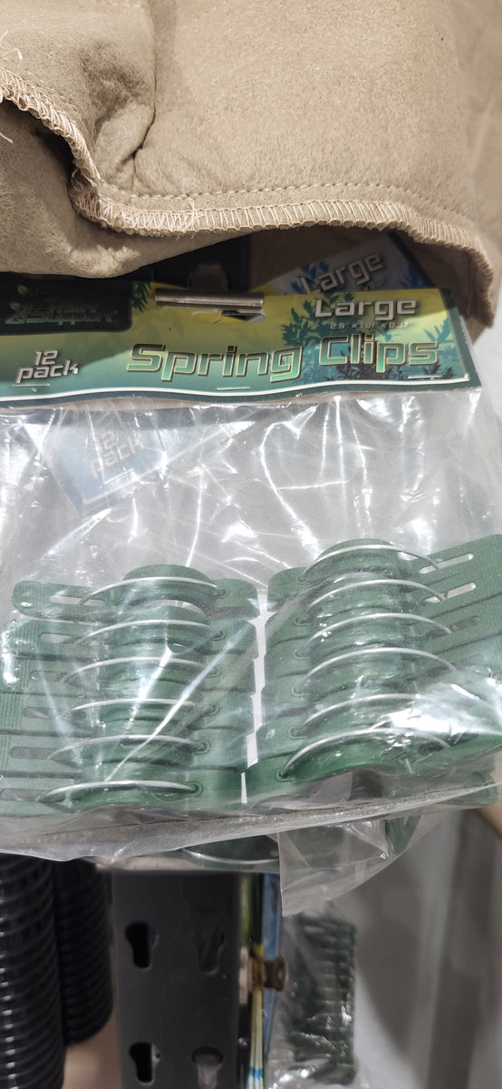 Large Spring Clip Pack – DFW Organic Growing