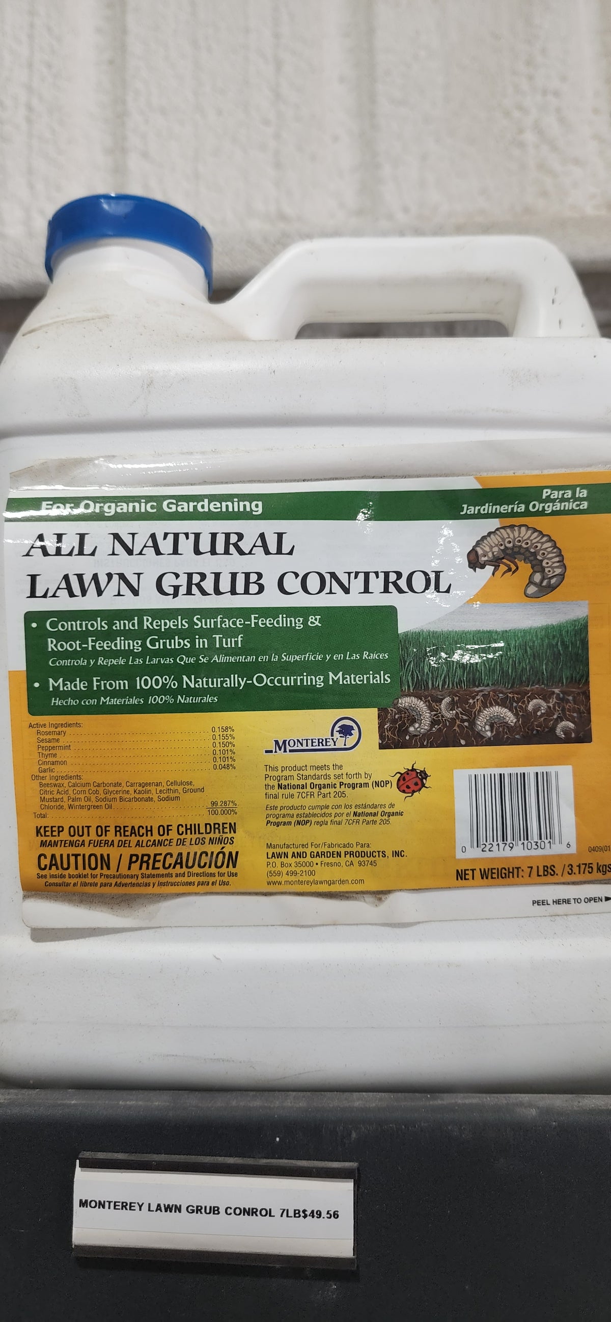 Monterey Lawn Grub Control 7lb