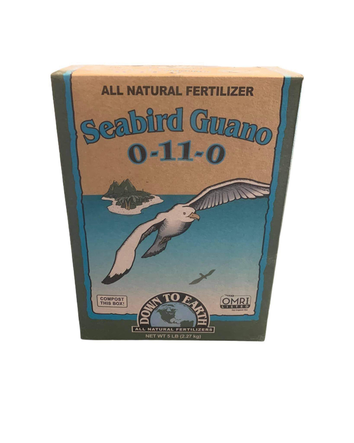 Seabird Guano 0-11-0.  5lb